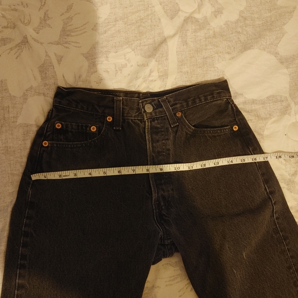 Vintage 90's Black Levis 501 jeans - Picture 11 of 11